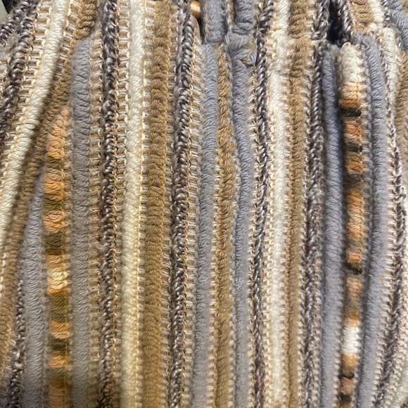 Vintage Knapp Sacs Of California 1970’s Knit Round Wood Handle HandBag - Picture 10 of 14